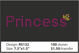 Custom Rhinestone Transfers